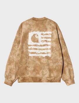 Sudadera Carhartt WIP Chromo Sweat DustyHBrown