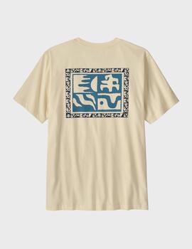 Camiseta Patagonia M´s Mother Rays Undyed Natural