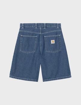 Pantalón carhartt WIP Brandon Short Blue Stone Was