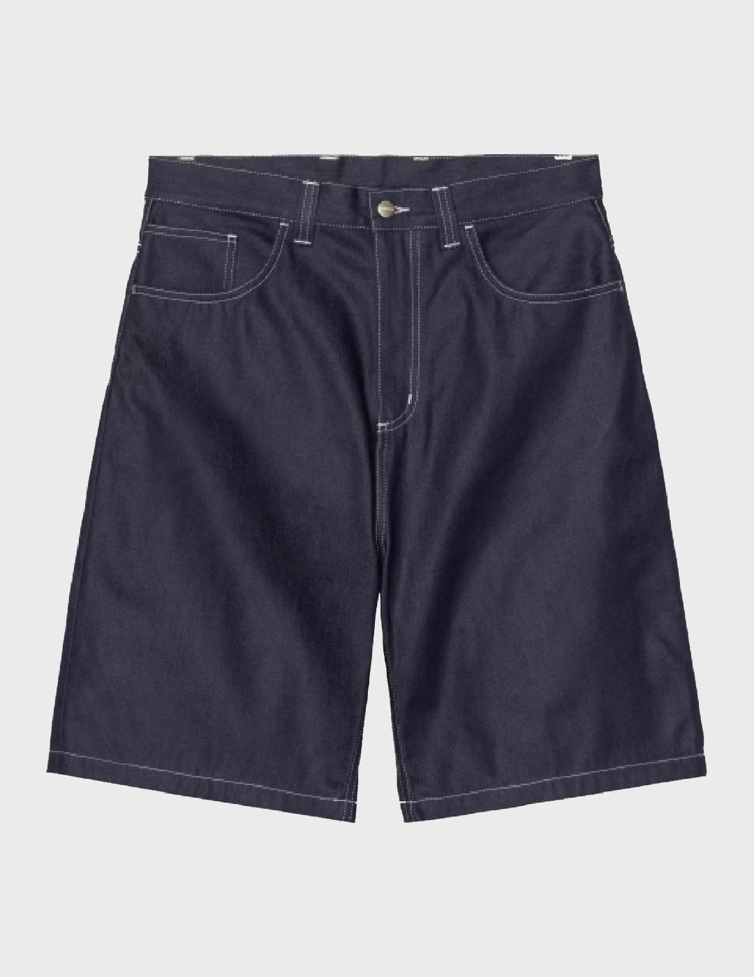 Pantalón carhartt WIP Brandon Short Blue Rigid