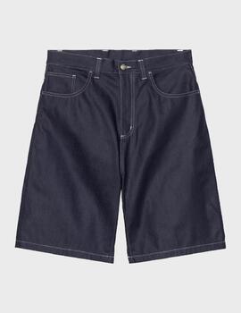 Pantalón carhartt WIP Brandon Short Blue Rigid
