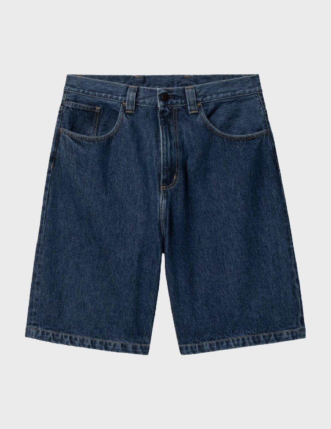 Pantalón Carhatt WIP Brandon Short Blue Stone Wash