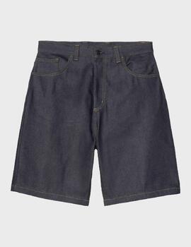 Pantalón Carhatt WIP Brandon Short Blue Rigid