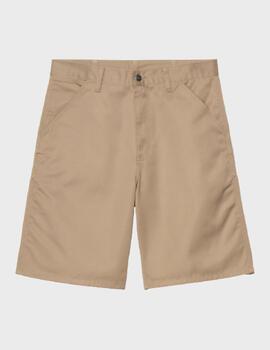 Pantalon Carhartt WIP Simple Short Leather Rinsed