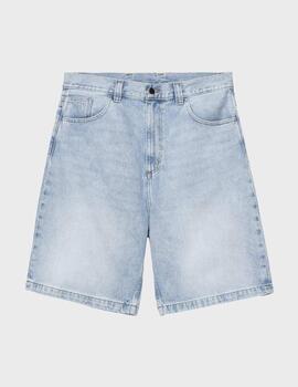 Pantalón Carhatt WIP Brandon Short Blue Heavy Worn