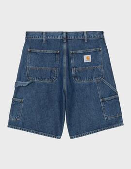 Pantalón Carhartt WIP Double Knee Short Blue Stone