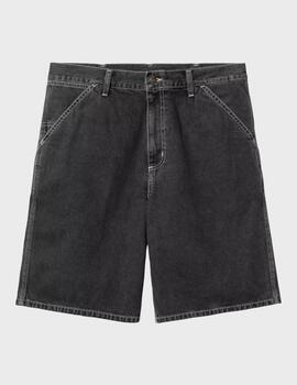 Pantalón Carhartt WIP Simple Short Black Heavy Sto