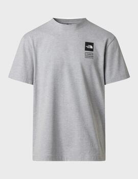 Camiseta The North Face M TNF CEL RX SS TEE GREY