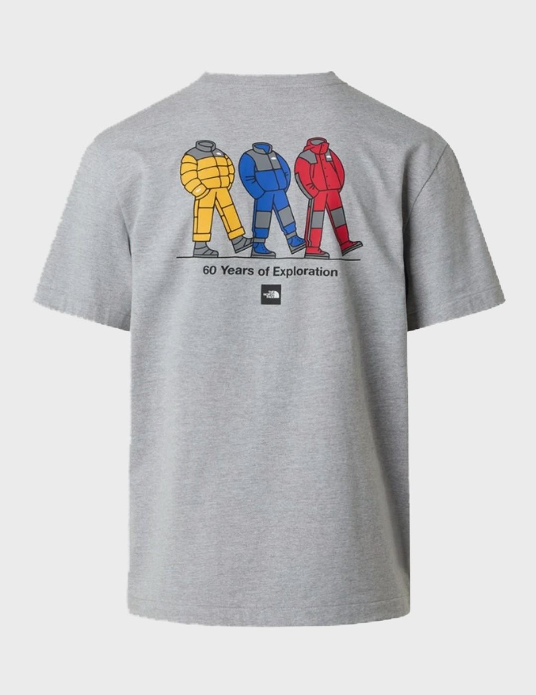 Camiseta The North Face M TNF CEL RX SS TEE GREY