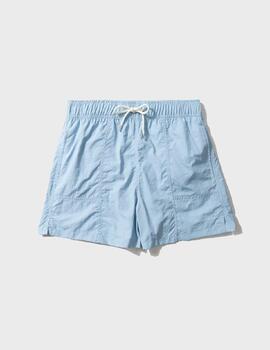 Bañador Edmmond Studios Mini Logo Plain Light Blue