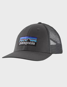 Gorra Patagonia P-6 Logo Trucker Cap  Forge Grey