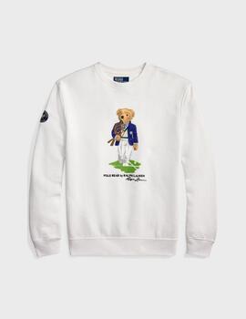 Sudadera Polo Ralph Lauren M WIMB Bear CN SWTSHRT