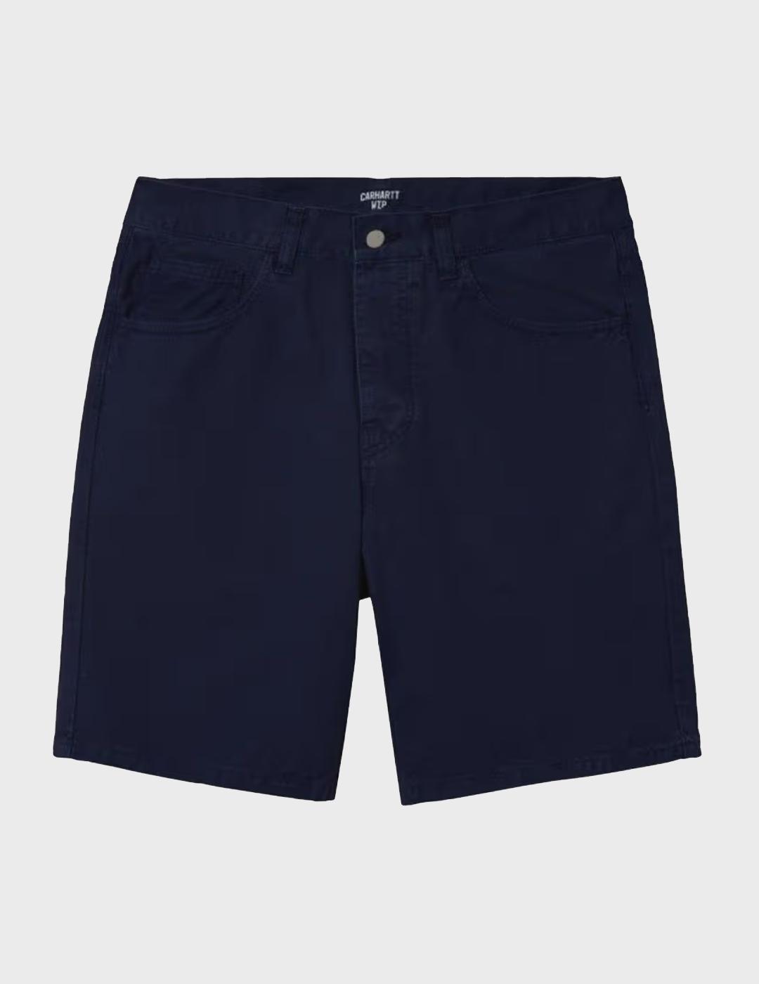 Pantalón Carhartt WIP Newel Short Blue