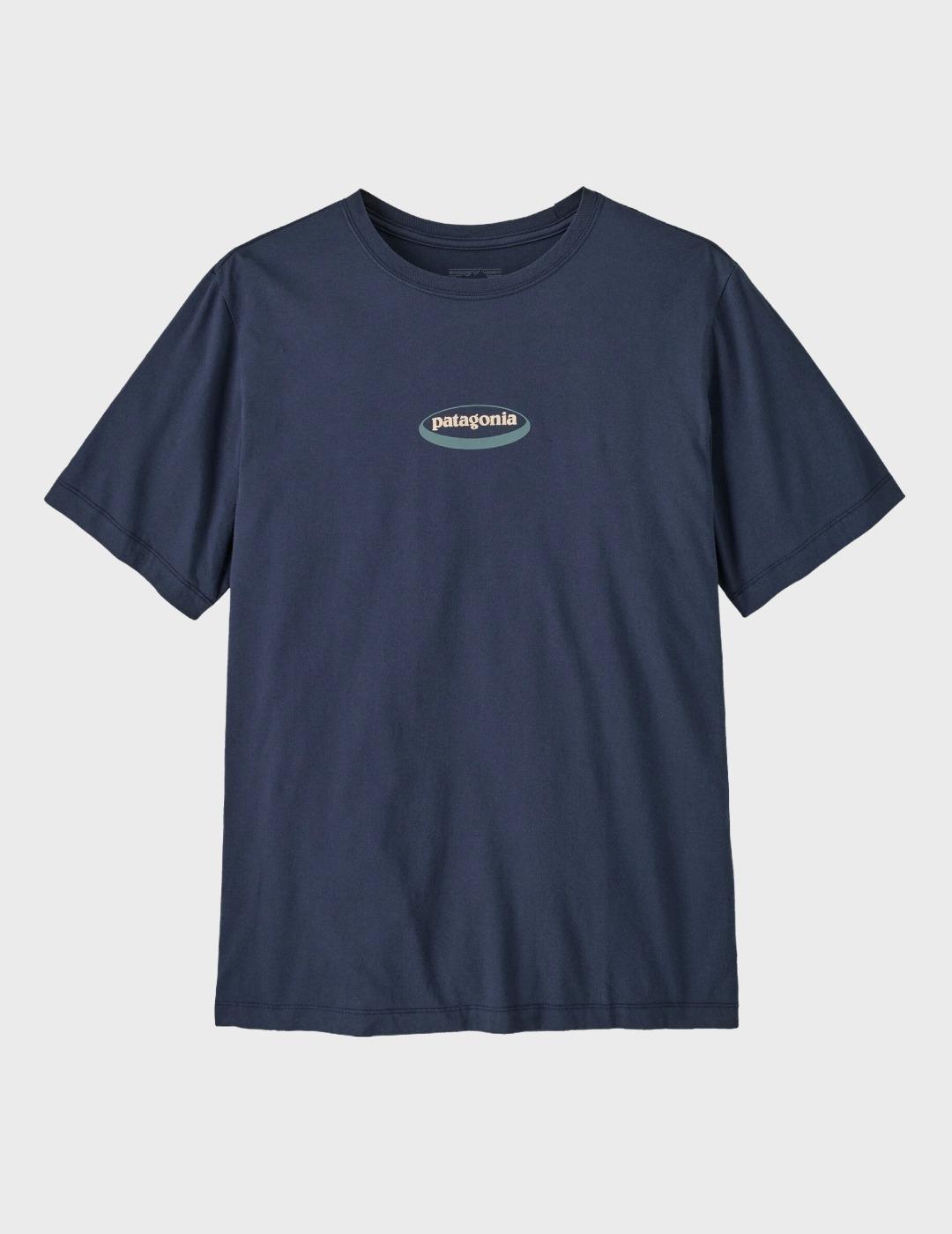 Camiseta Patagonia M´s 95 Oval Logo New Navy
