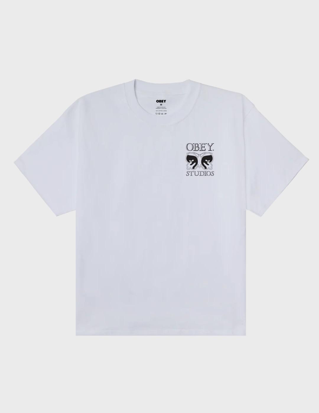 Camiseta Obey Catch and Release White