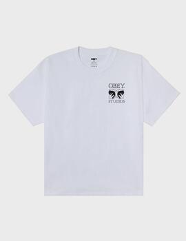 Camiseta Obey Catch and Release White