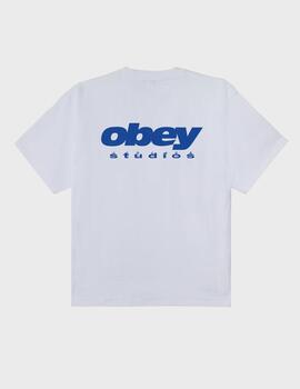 Camiseta Obey Get Up White
