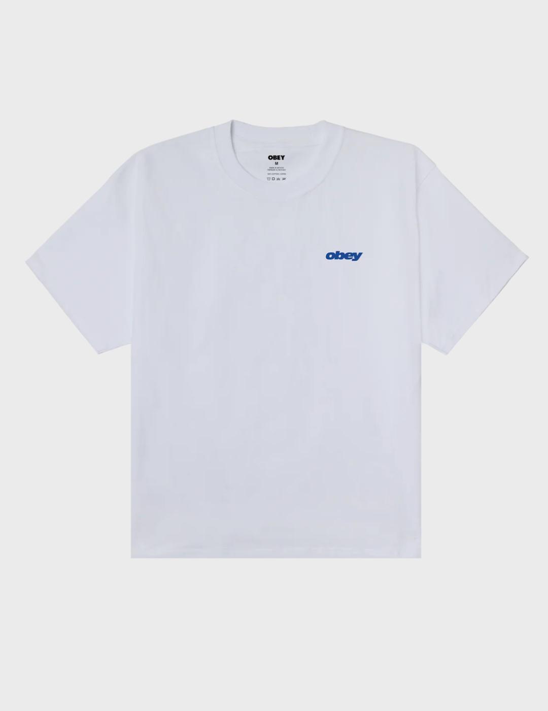 Camiseta Obey Get Up White