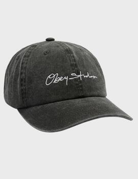 Gorra Obey Pigment Signature 6 pnl strbk Pgmnt Blk