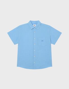 Camisa Obey Barry Woven Sky Blue Multi