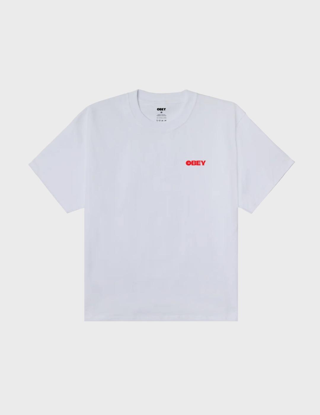 Camiseta Obey Reuse White