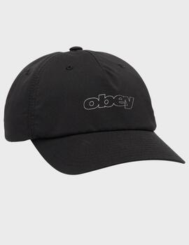 Gorra Obey Scrable 5 panel strapback Black
