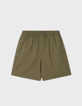 Pantalón Obey Theo Easy Short Smokey Olive Faded W