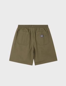 Pantalón Obey Theo Easy Short Smokey Olive Faded W