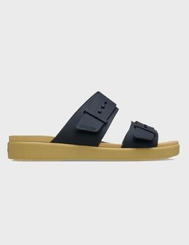 Sandalias Crocs Brooklyn Buckle low low Black/Tan