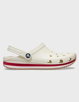 Zuecos Crocs Crocband Runner Summit White