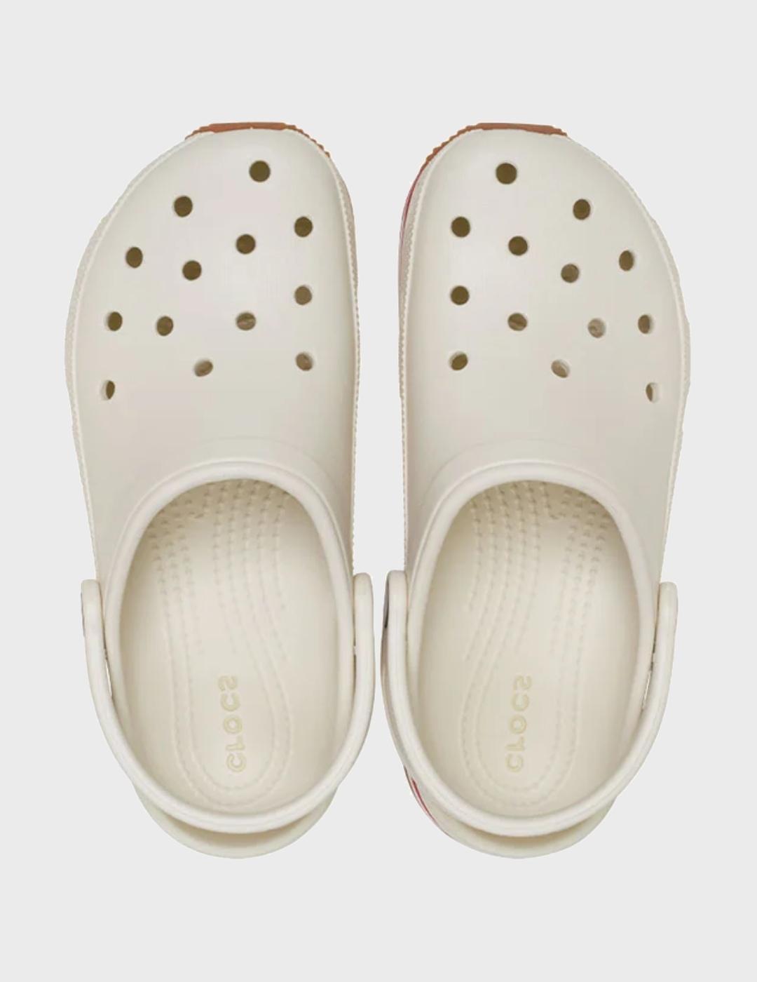 Zuecos Crocs Crocband Runner Summit White