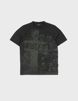Camiseta Wasted Paris Catacombs Boxy T-Shirt Faded