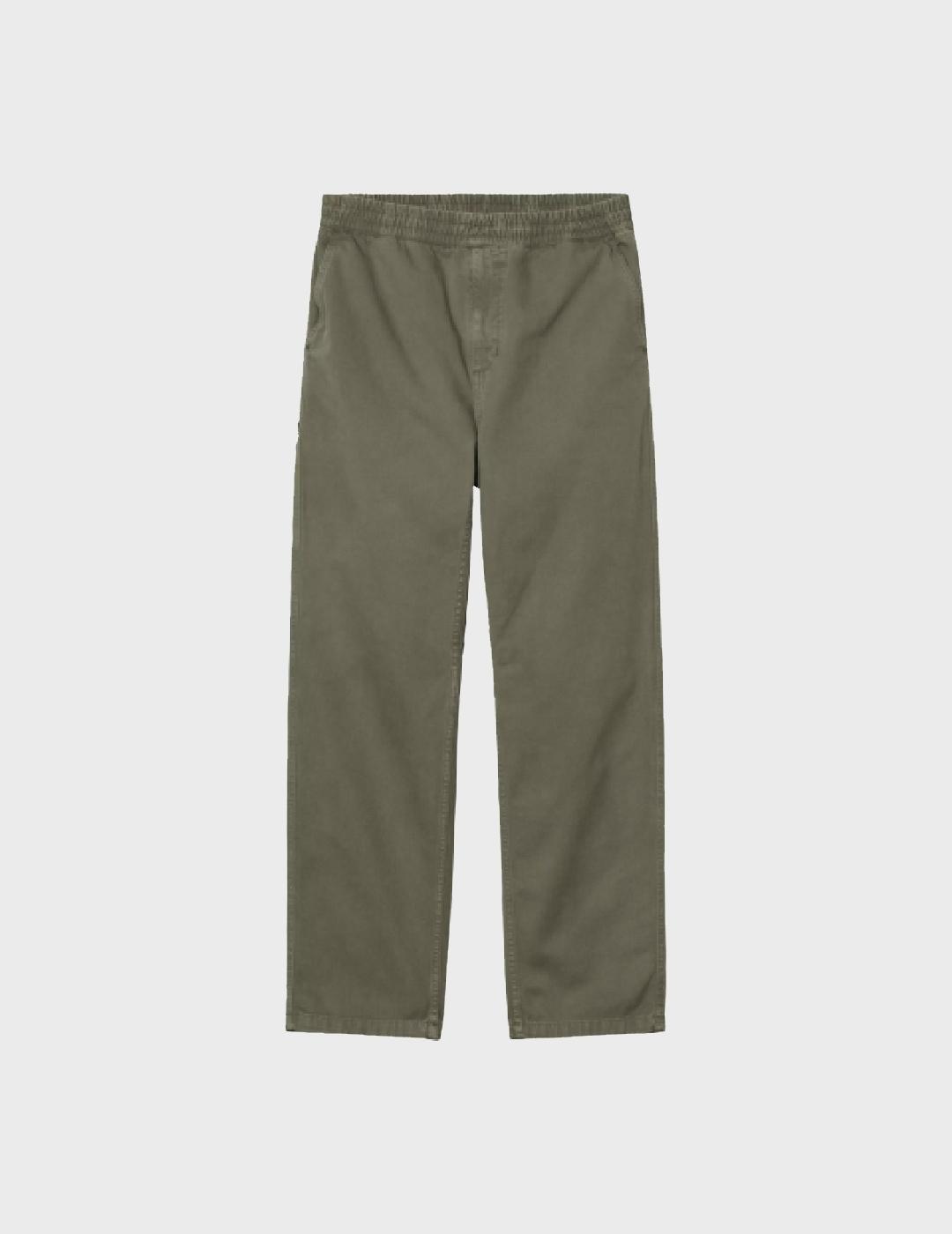 Pantalon Carhartt WIP Flint Pant Leaf Garment Dyed
