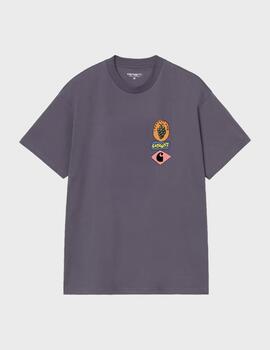Camiseta Carhartt WIP S/S Stacked Grapes Shady Pur