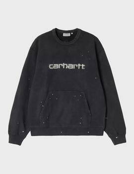 Sudadera Carhartt WIP Painter Sweat Black Destroy