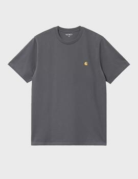 Camiseta Carhartt WIP Chase T-Shirt S/S Styx Gold