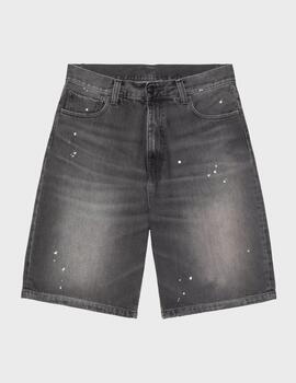 Pantalones Carhartt WIP Landon Short Black Destroy
