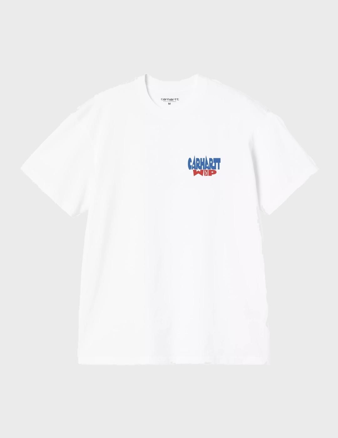 Camiseta Carhartt WIP S/S Luggage Label White