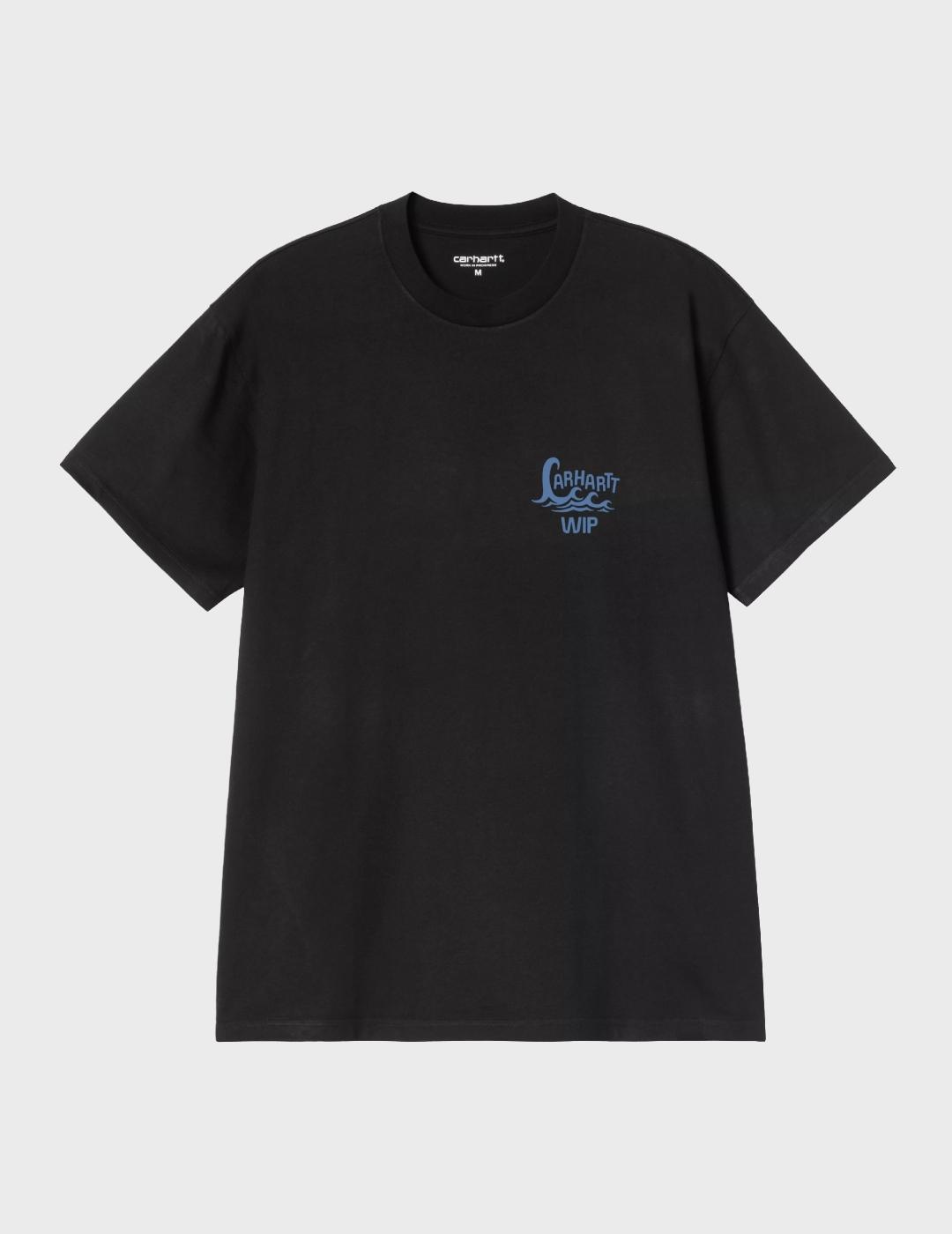 Camiseta Carhartt WIP S/S Waves T-Shirt Black