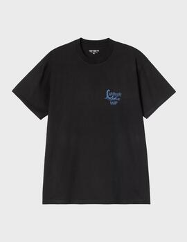 Camiseta Carhartt WIP S/S Waves T-Shirt Black