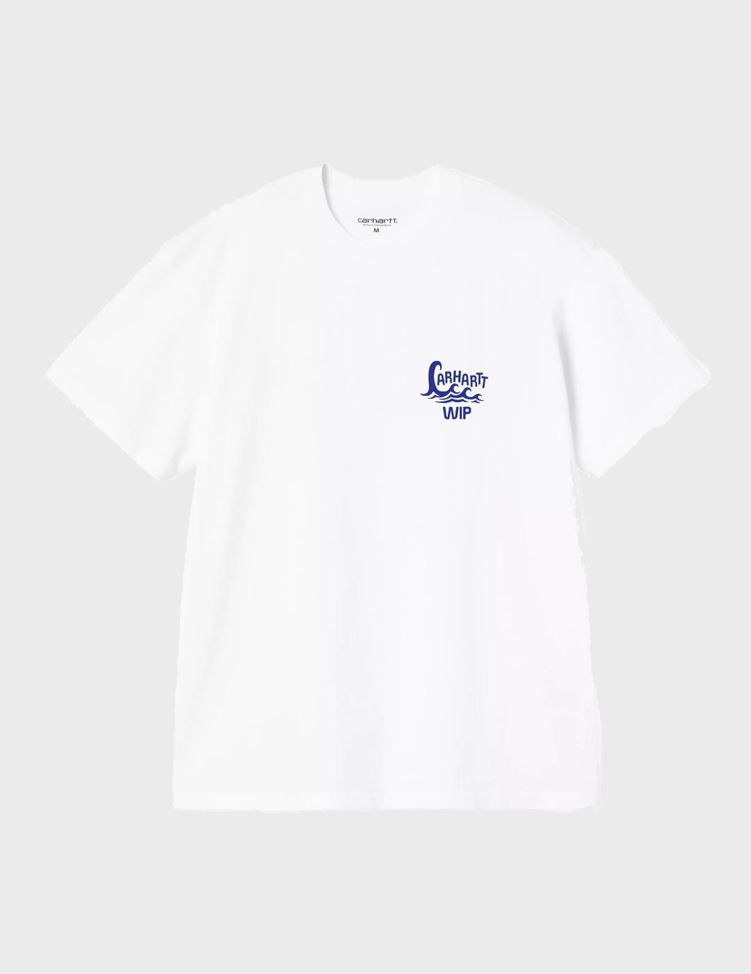 Camiseta Carhartt WIP S/S Wave T-Shirt White