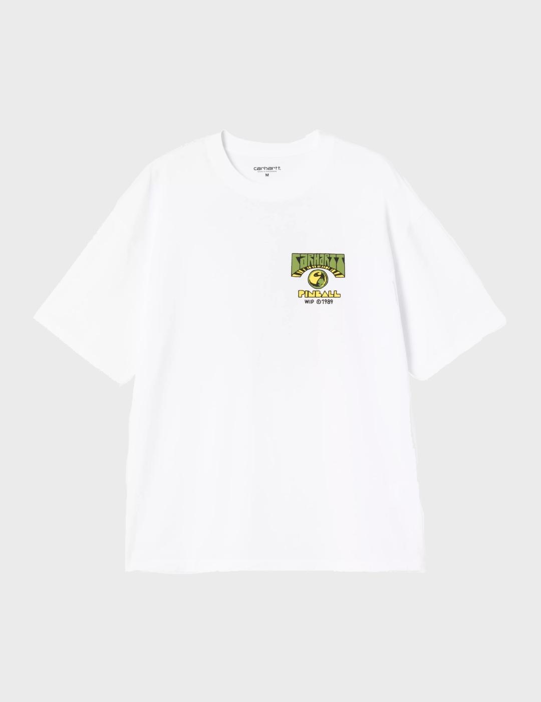 Camiseta Carhartt WIP S/S Pinball T-Shirt White