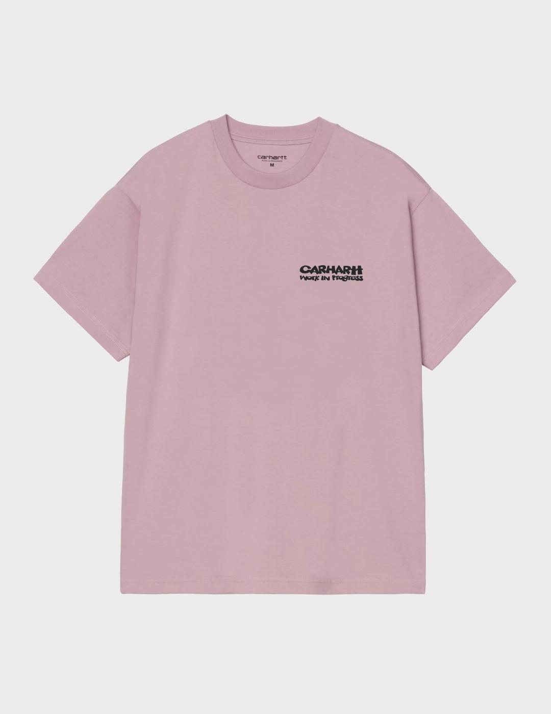 Camiseta Carhartt WIP S/S CubistT-Shirt Hortensia