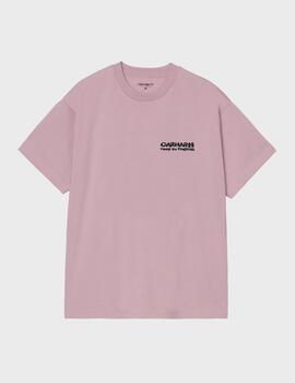 Camiseta Carhartt WIP S/S CubistT-Shirt Hortensia