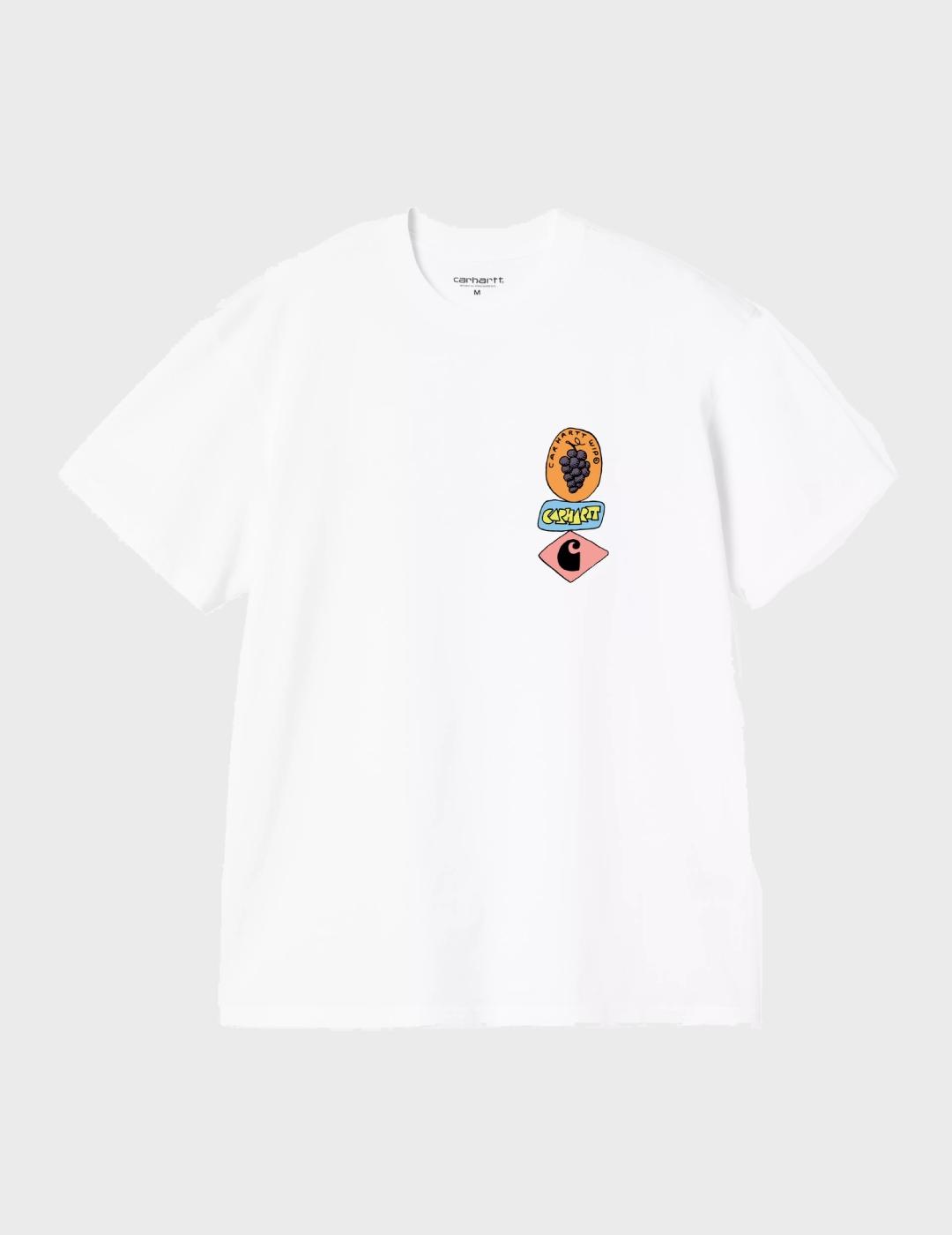 Camiseta Carhatrtt Satcked Grapes T-Shirt White