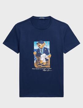 Camiseta Polo Ralph Lauren Bear Navy SSCNM1