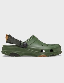 Zuecos Crocs All Terrain Clogb Army Green
