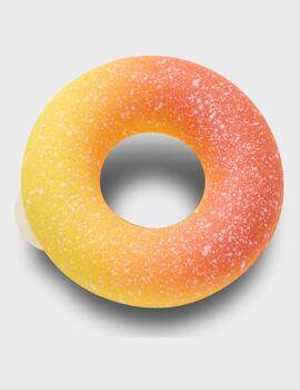 Pin Crocs Jibbitz Orange And Yellow Ring Candy