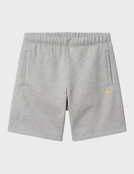 Panatalon Chase Sweat Short Grey Heather / Gold