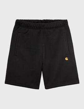 Panatalon Chase Sweat Short Grey Black / Gold